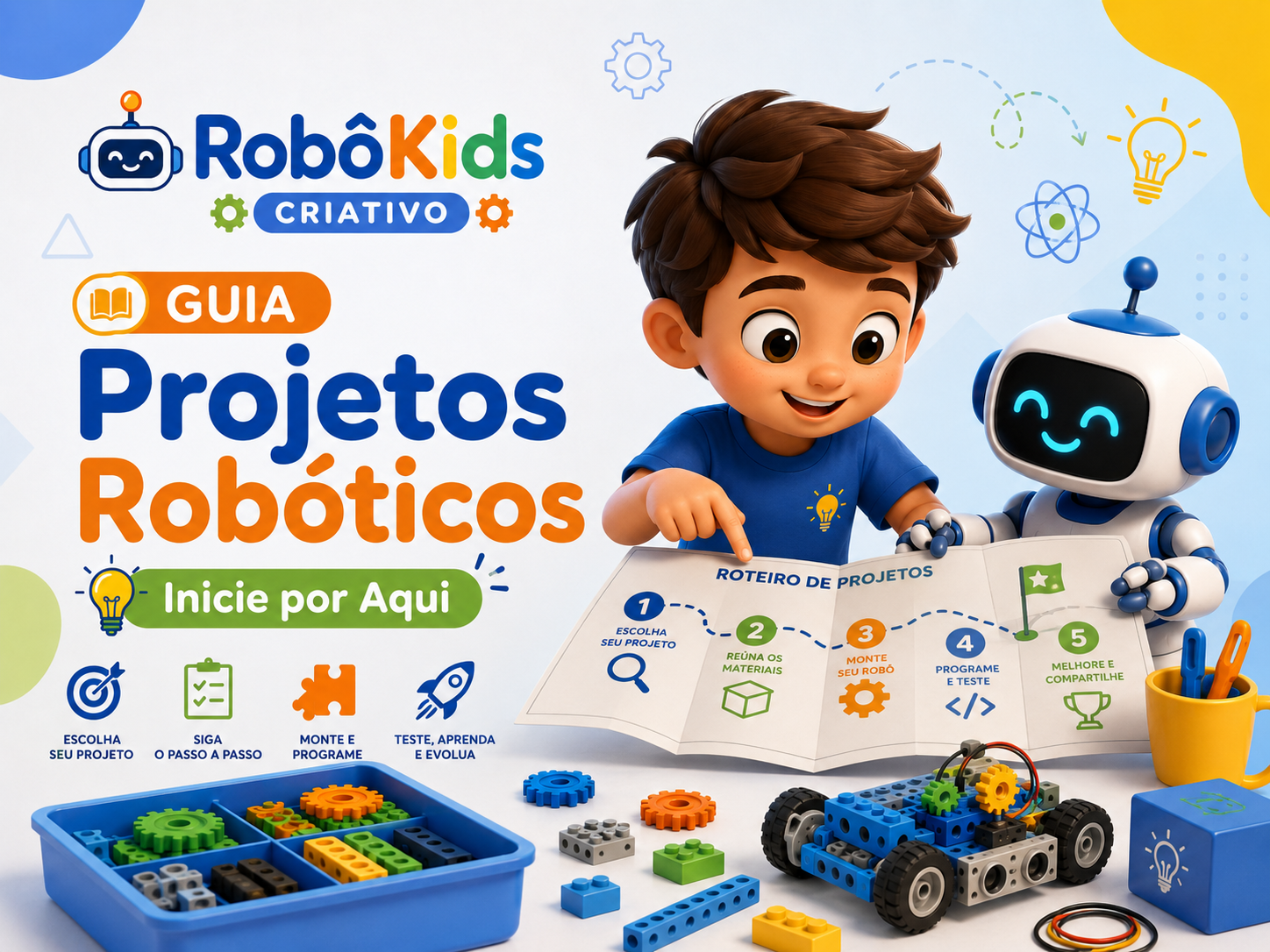 Guia de Projetos Robóticos - Inicie por Aqui