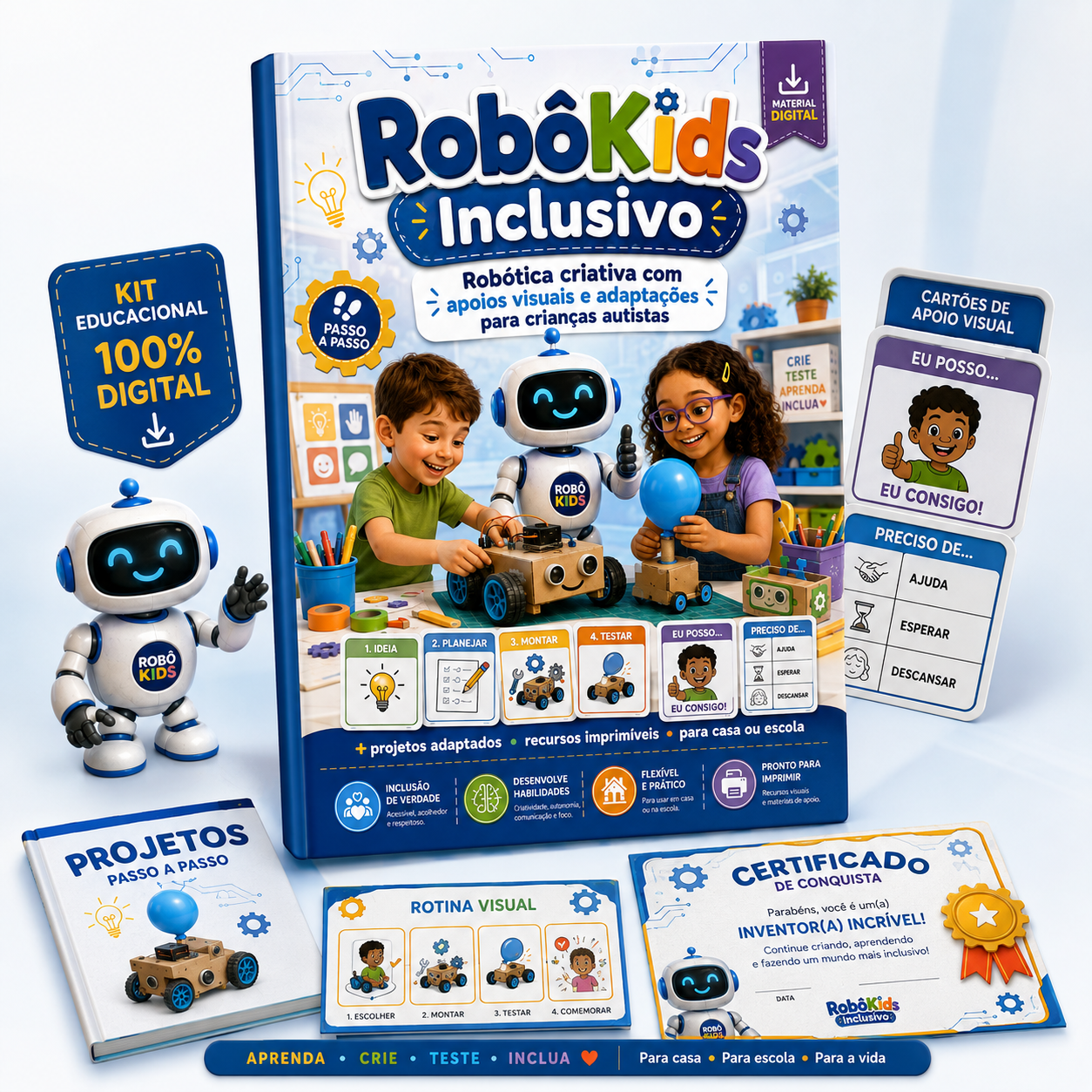 Capa do RobôKids Inclusivo